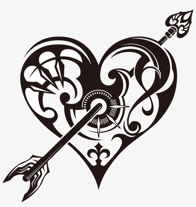 Tribal - Heart Tribal, transparent png