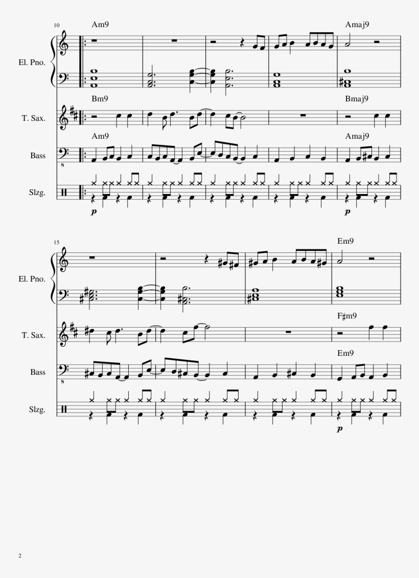 Ray Of Light-variation Sheet Music Composed By Composer - Ketil Bjørnstad Sheet Music, transparent png