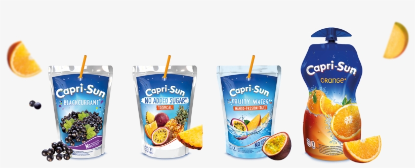 Capri-sun Flavours - Capri Sun, transparent png