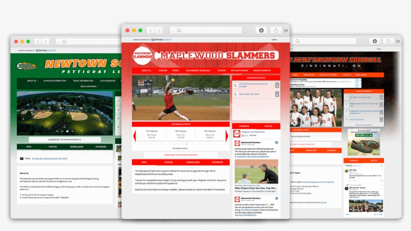 Softball Website Builder Softball Website Builder - Softball, transparent png