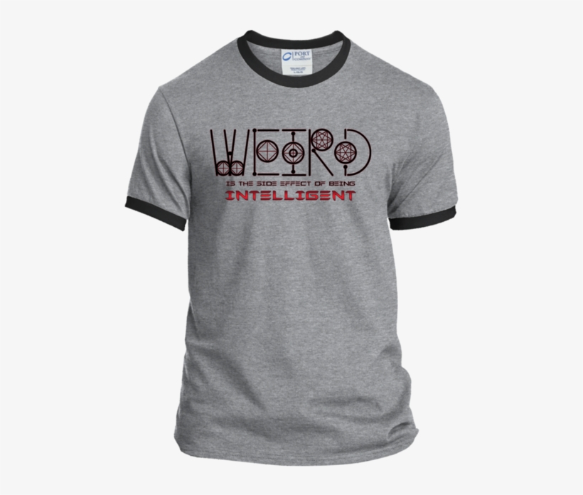 Ringer Tee-funny, Smart And Inspiration Shirts With - T Shirt Transparent Background, transparent png