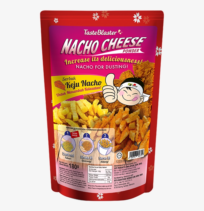 Nacho Cheese Powder Dusting For French Fries - Nachos Cheese Powder, transparent png