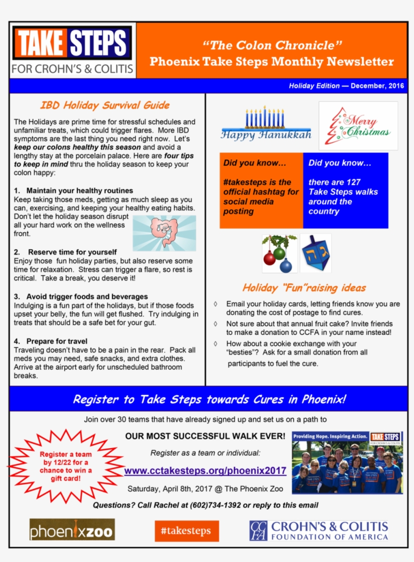 Colon Chronicle - Crohn's & Colitis Foundation Of America, transparent png