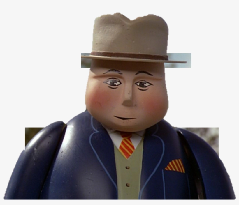 The Stout Gentleman - Figurine, transparent png