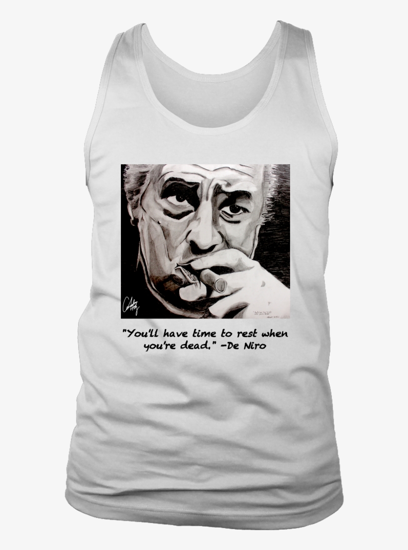De Niro Tank Top - T-shirt, transparent png