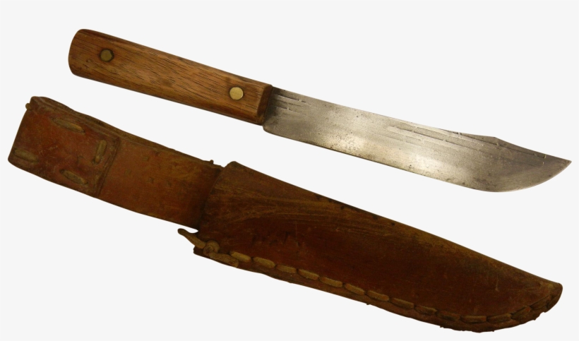 Vintage Tru Edge Ontario Knife Co Old Hickory Handle - Blade, transparent png