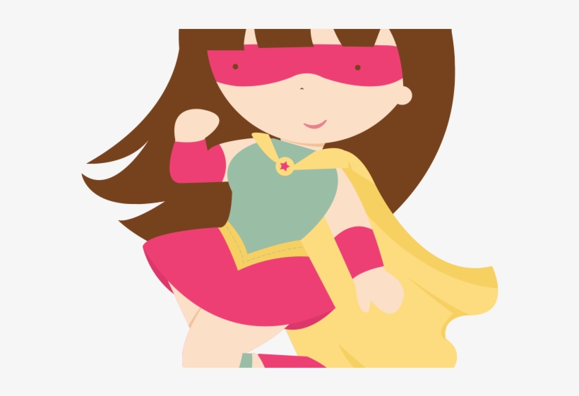 Supergirl Clipart Cute Anime - Super Girl Clipart Png, transparent png