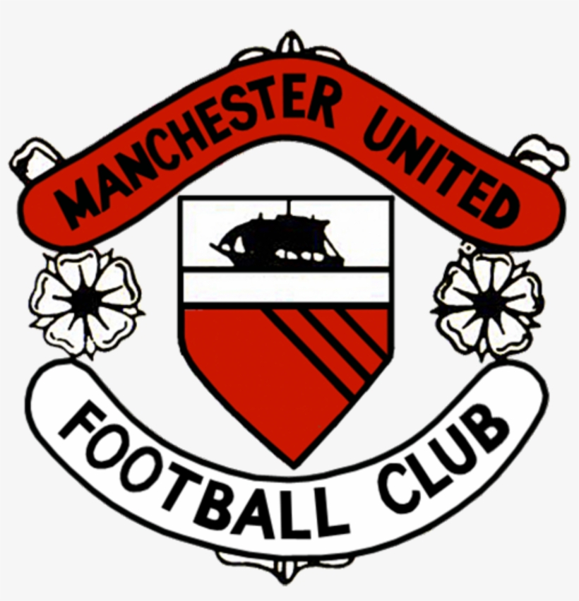 Open - Old Manchester United Badge, transparent png