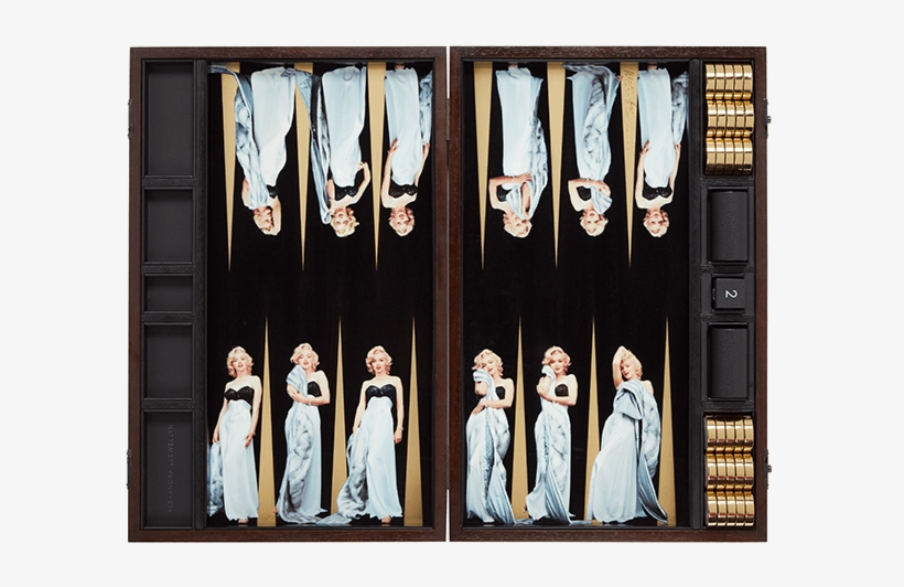 Marilyn Monroe - Backgammon, transparent png
