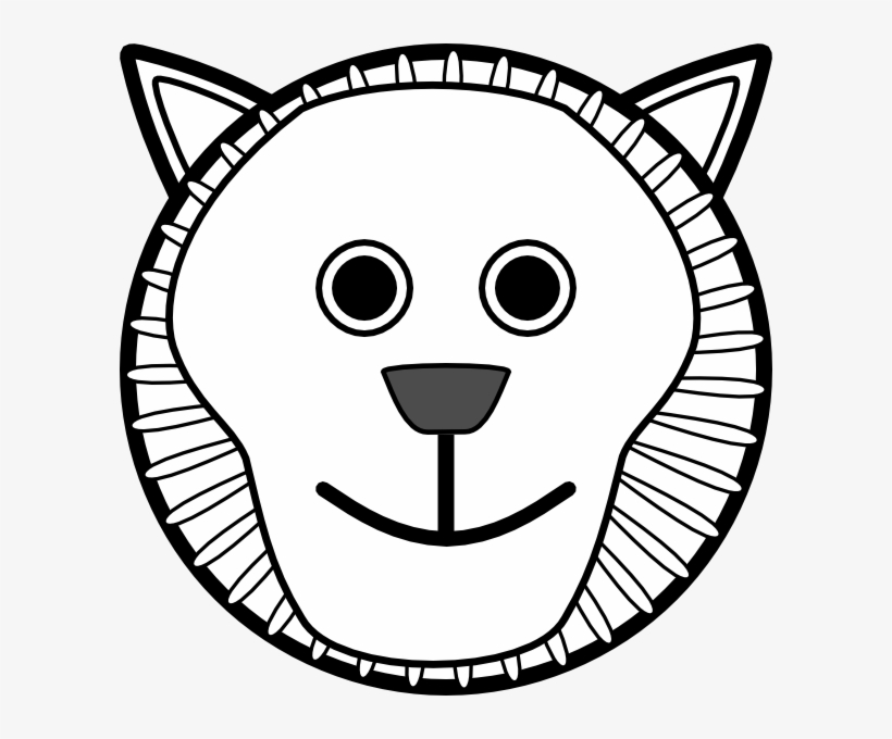 Lion Face Clip Art, transparent png