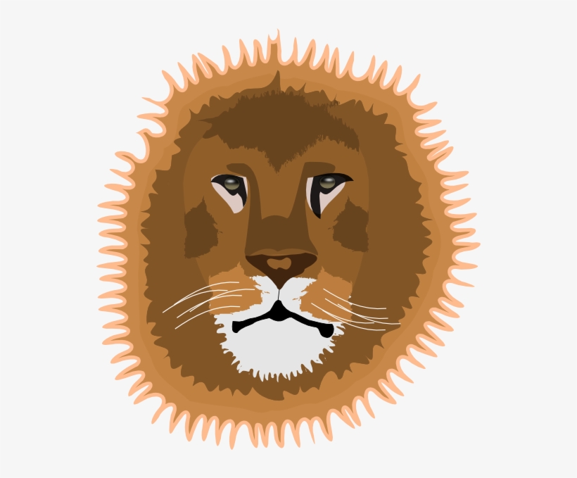 Lion Face Shower Curtain, transparent png
