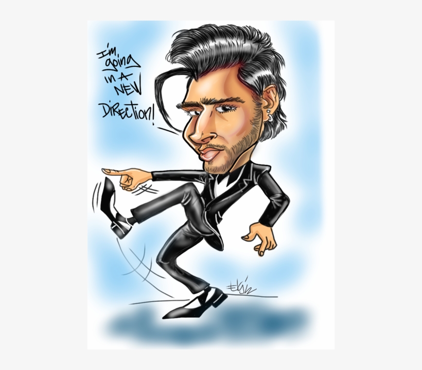 Zayn Malik Caricature - Zayn Caricature, transparent png