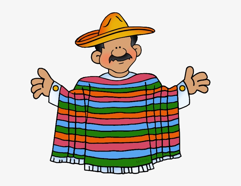 Mexican Man Cliparts - Mexican Clipart, transparent png