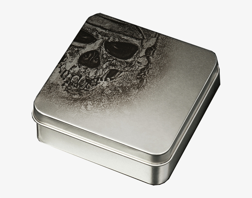 2017 $5 Palau Pirate Skull 1oz Silver Coin - Silver Coin, transparent png