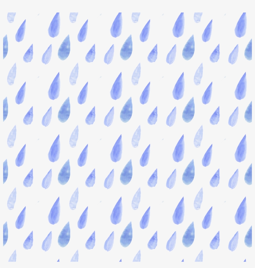 Falling Rain Png - Rain Png Water Color, transparent png