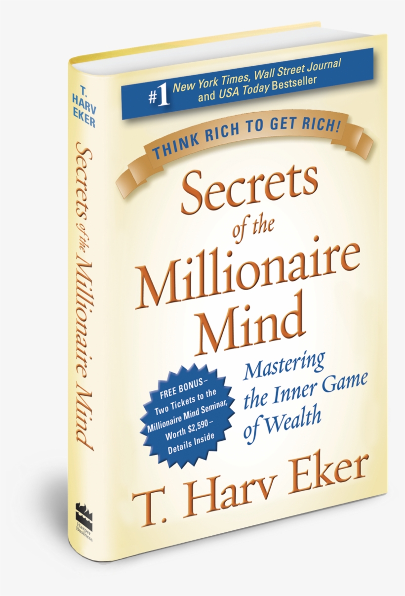 The Best Selling Book Secrets Of The Millionaire Mind - Secrets Of The Millionaire Mind Book, transparent png