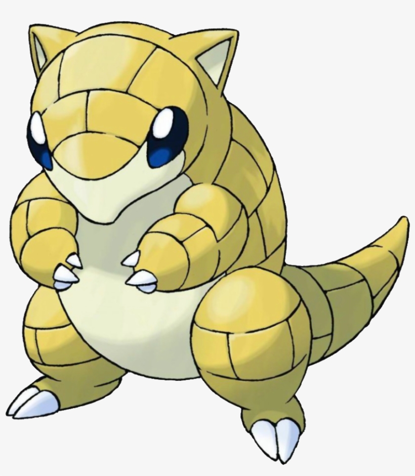 Pokemon Png Images - Sandshrew Pokemon, transparent png