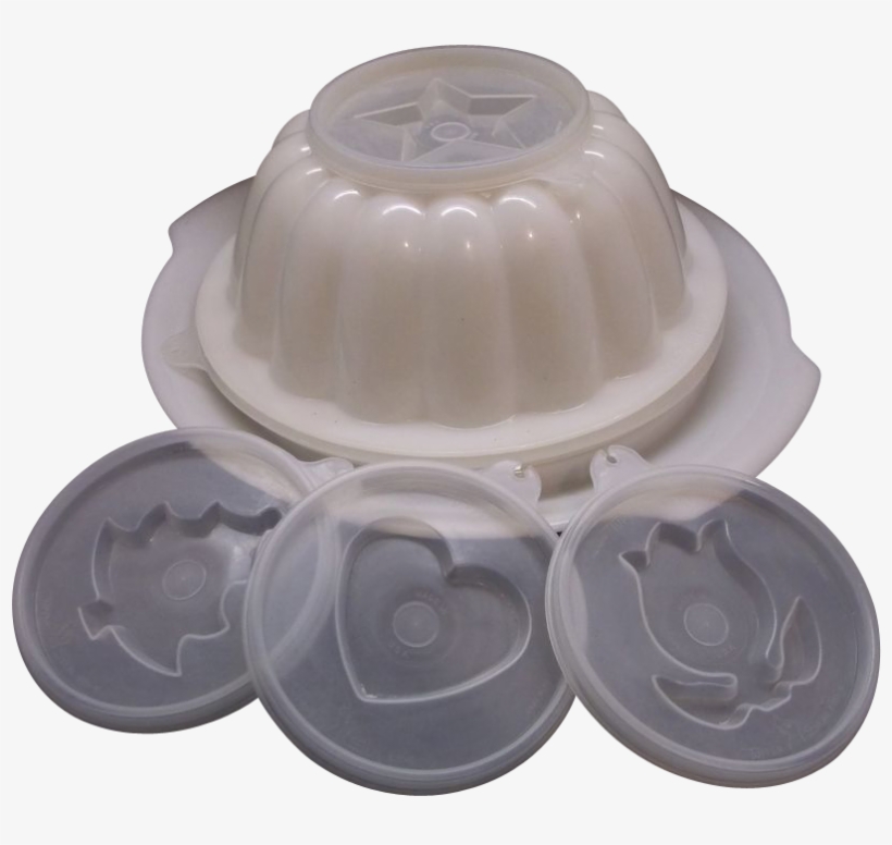 Tupperware Jel N Serve Seven Piece Mold Flower Star - Blancmange, transparent png