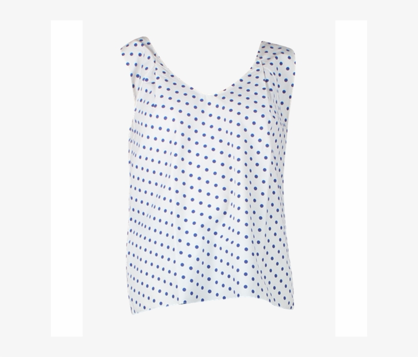 Marni Polka Dots Top - Shirt, transparent png