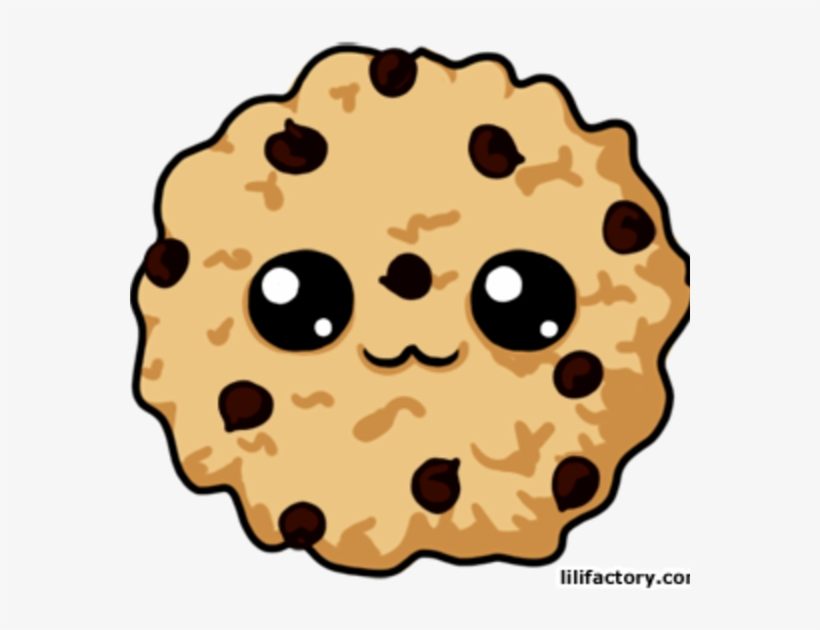 Free Download Cookie Kawaii Clipart Chocolate Chip - Chocolate Chip Cookies Cartoon, transparent png
