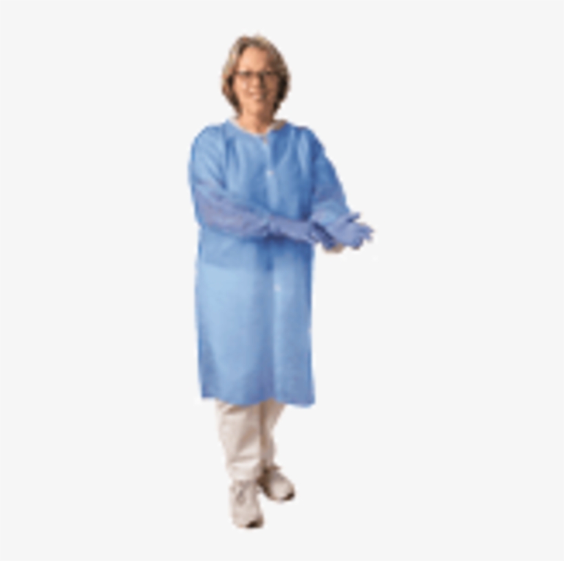 Labcoat Lightweight Disposable Lg Blue - Moda Menino 10 Anos, transparent png