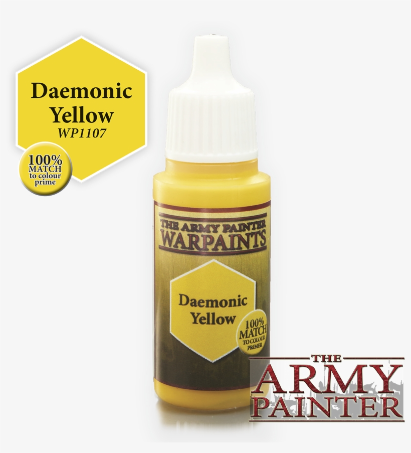 Wp1107 Warpaint Daemonicyellow - Barbarian Flesh Army Painter, transparent png