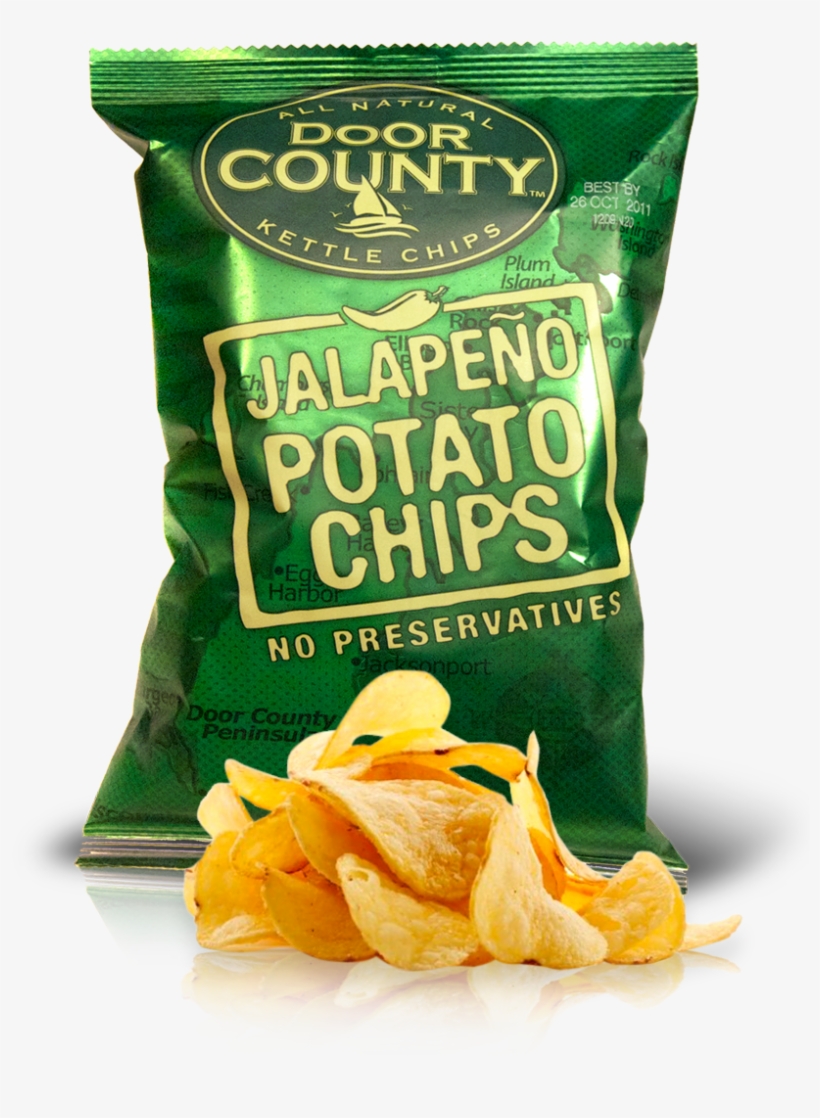 6oz Jalapeño Potato Chips, transparent png