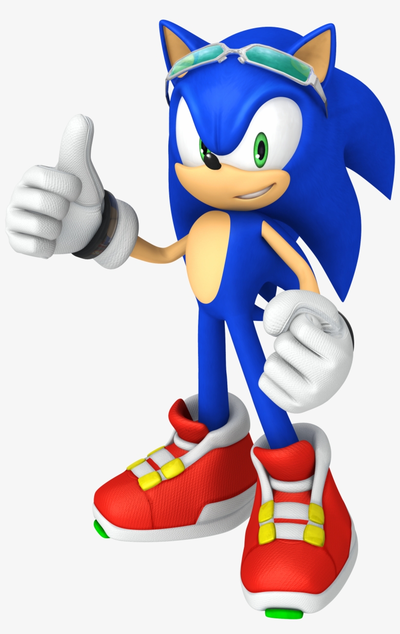 Sonic Png File Sfr Sonic Png Sonic Retro - Sonic Free Riders Sonic, transparent png