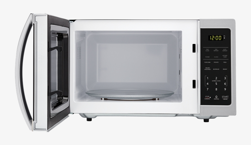 0 - 7 Cu - Ft - 700w Sharp Stainless Steel Carousel - Sharp Carousel Countertop Microwave Oven 0.9 Cu. Ft., transparent png
