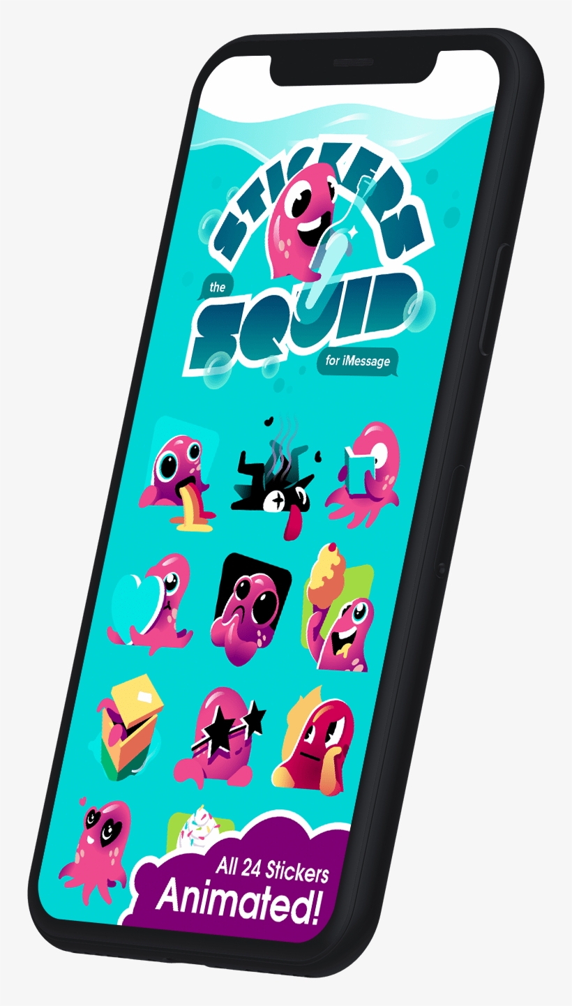 Iphone X Animated Sticker Pack - Iphone X, transparent png