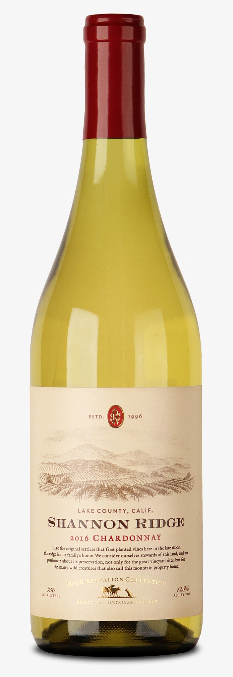 Shannon Ridge High Elevation Chardonnay - Lampshade, transparent png