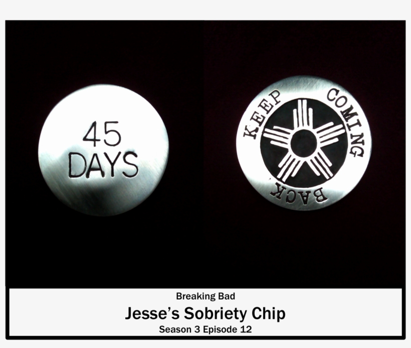 [m]aking Bad Jesse's Sobriety Chip - Breaking Bad Don Eladio Necklace, transparent png