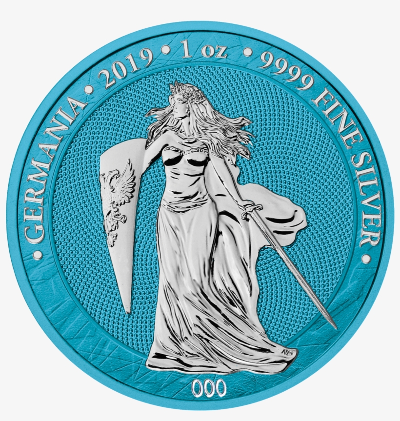 2019 Germania Space Blue 5 Mark 1 Oz - 2019 Germania 5 Mark, transparent png