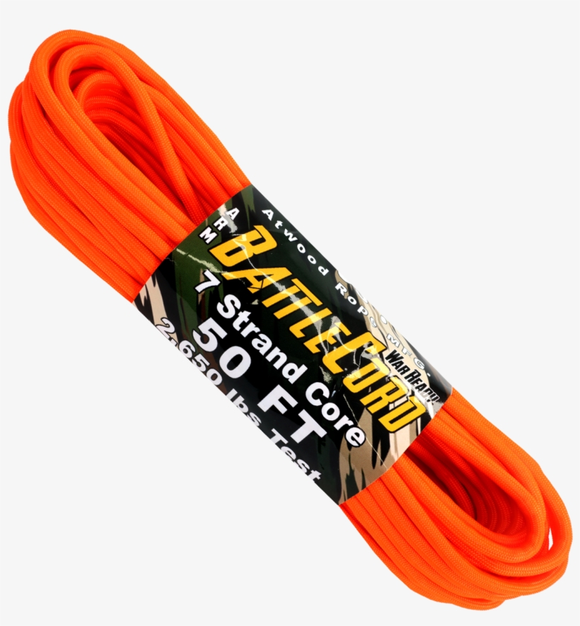 6mm X 50ft Battle Cord - Rg1125 Parachute Cord Arm Battlecord Ground War, transparent png