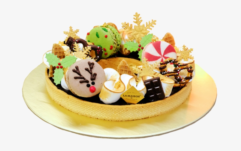 S'mores Wreath Tart - Wreath, transparent png