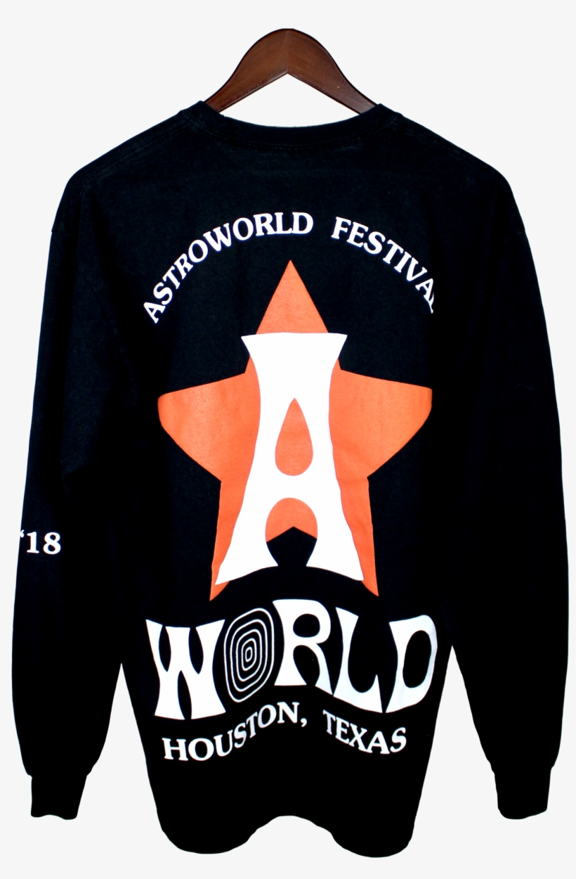 Travis Scott Astroworld Festival “astros” Long Sleeve - Astroworld