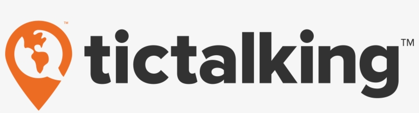 Connecting Interesting People Everywhere - Tictalking Logo, transparent png