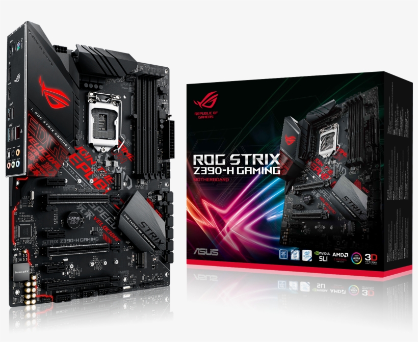 Fully Command Your Gaming Experience On 9th Generation - Asus Rog Strix Z370-f Gaming With Intel Z370 Atx Motherboard, transparent png