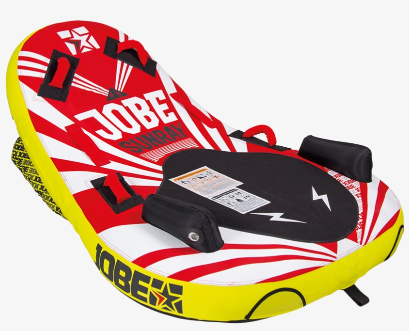 230115001-zoom - Jobe Sunray 2 Direction Towable Inflatable Tube 1 Rider, transparent png