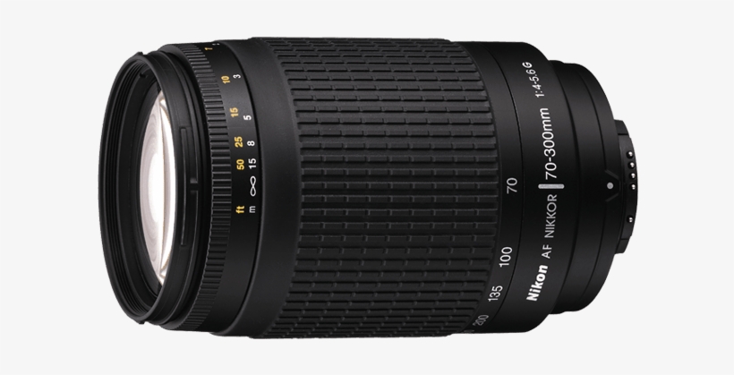 It Has A Coating For Improved Light Transmission And - Nikon Af Nikkor 70 300 4 5.6 G, transparent png