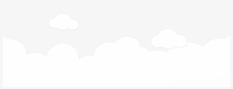 Cloud Scene - Cartoony Clouds Transparent Background, transparent png