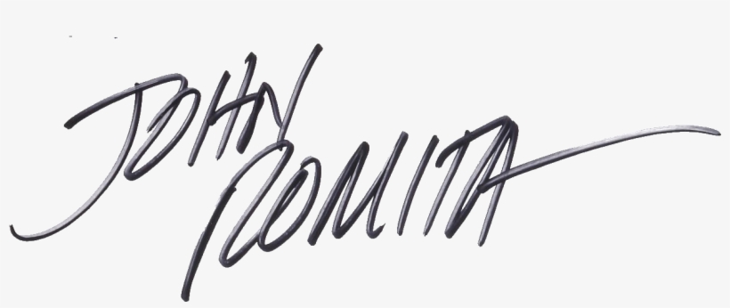 It's Ironic That When John Romita Joined Marvel In - John Romita Signature, transparent png