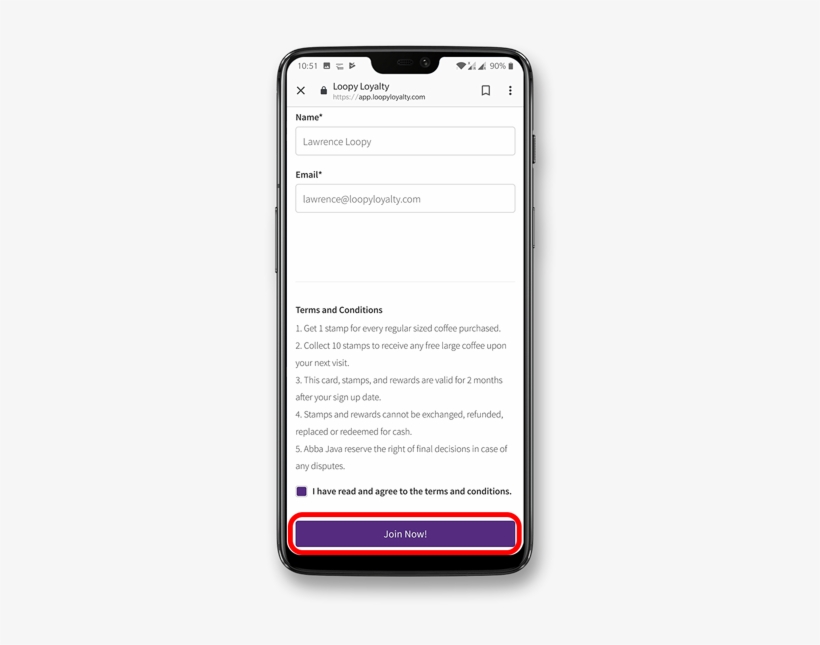 Tap On The Join Now Button - Iphone, transparent png
