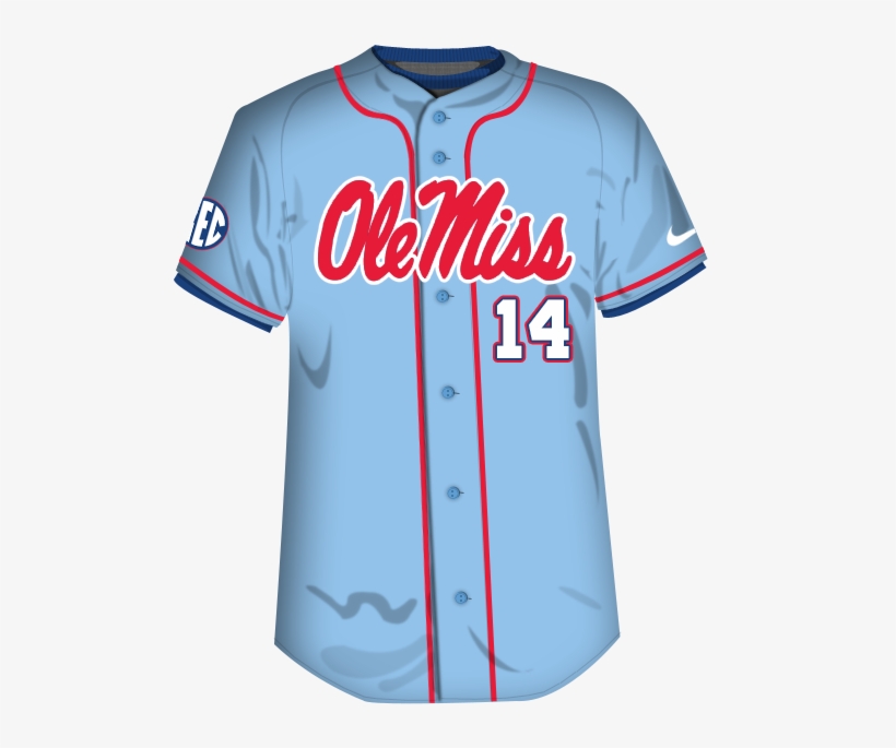 Marinerebb On Twitter - Ole Miss Jersey Blue, transparent png