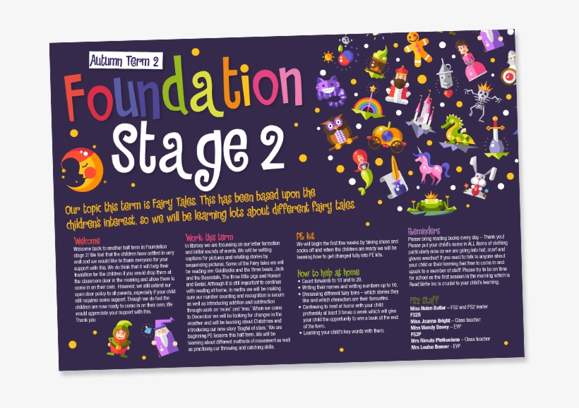 Here's Our Latest Autumn Term 2 Newsletter - Flyer, transparent png