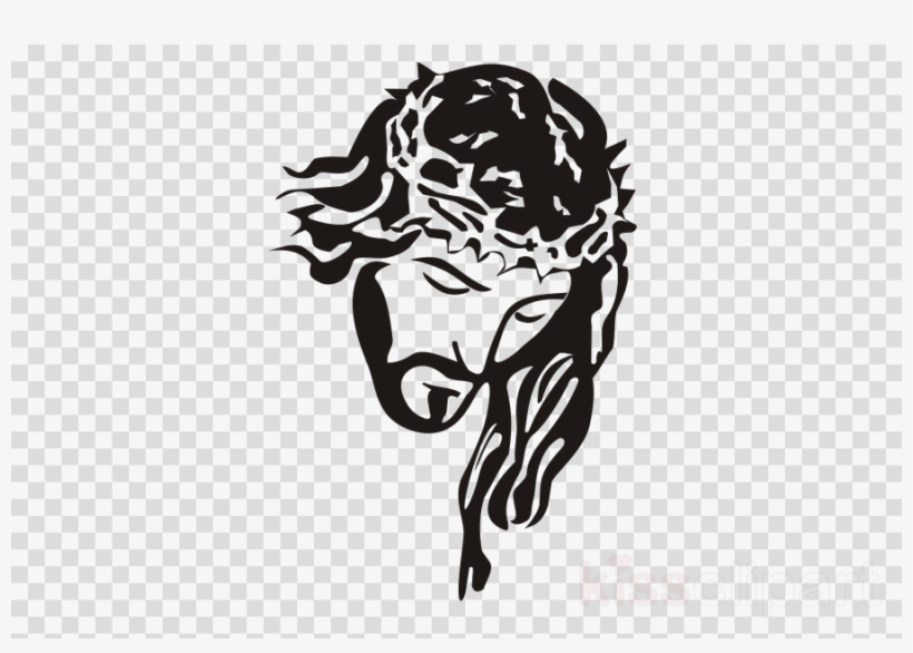 Download Jesus Black And White Clipart Decal Christian - Jesus Black And White, transparent png