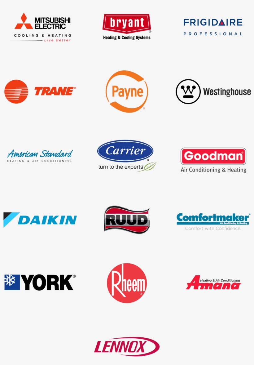 We Service All Brands Air Conditioning 2000x2917 PNG Download PNGkit