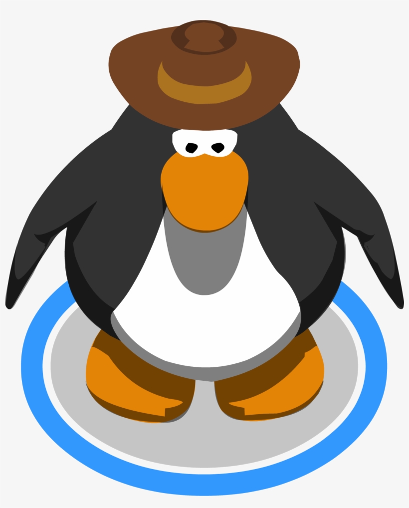 Petey K's Old Cowboy Hat In-game - Club Penguin Purple, transparent png