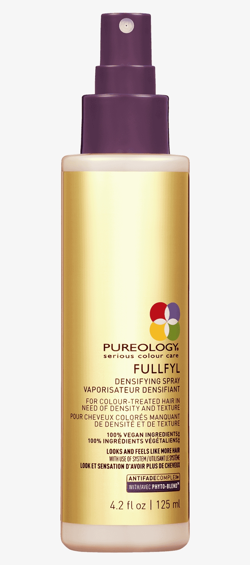 Fullfyl Densifying Thickening Hair Spray - Pureology, transparent png