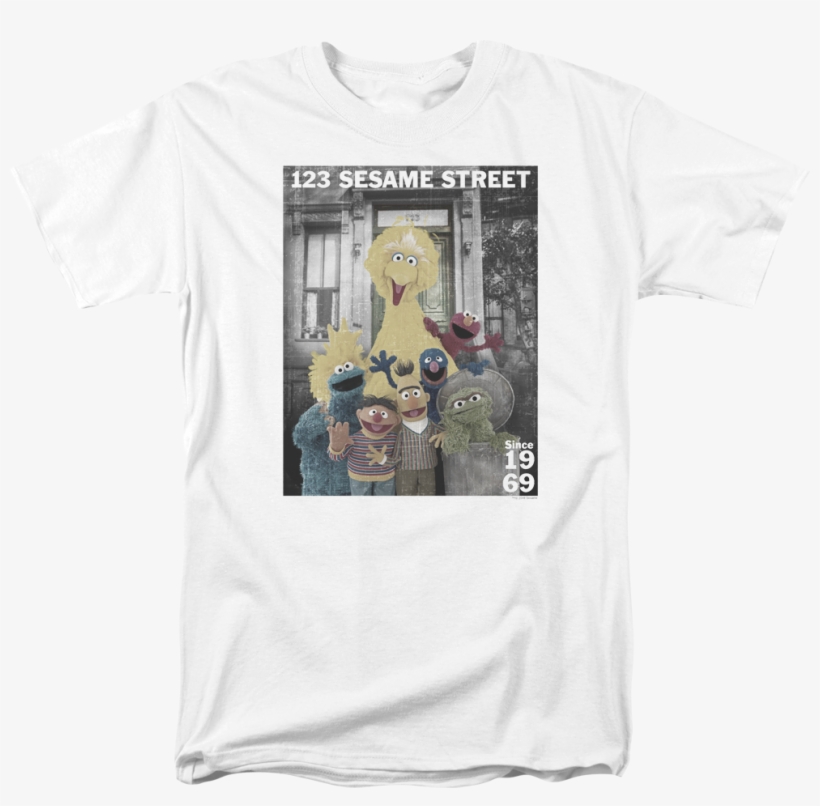 123 Sesame Street T-shirt - Sesame Street Best Address Unisex Baby Snapsuit, Size:, transparent png